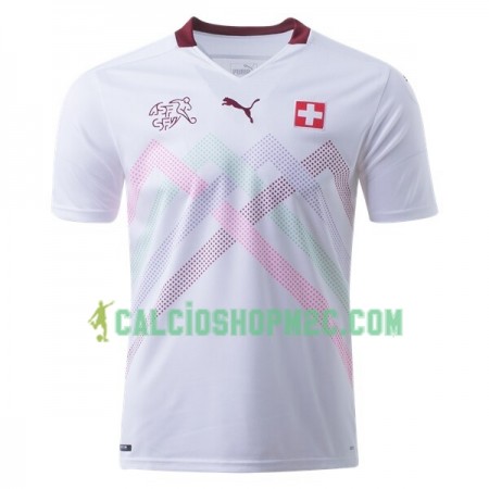 Svizzera  Maglia Prima Euro 2020 Manica Corta